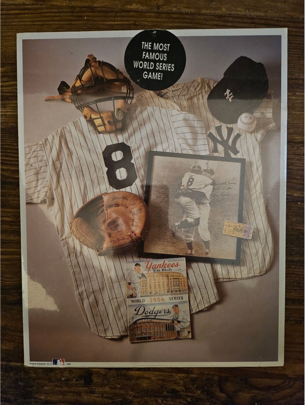 The Perfect Game No.7 World Series Print by Henry Groskinsky Life sealed w/COA